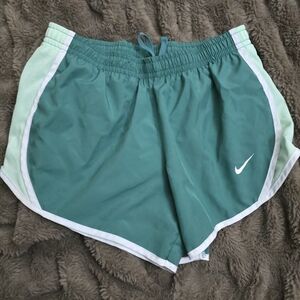 Nike Girl's Green Athletic Shorts
